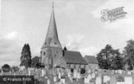 St Mary's Church c.1955, Billingshurst