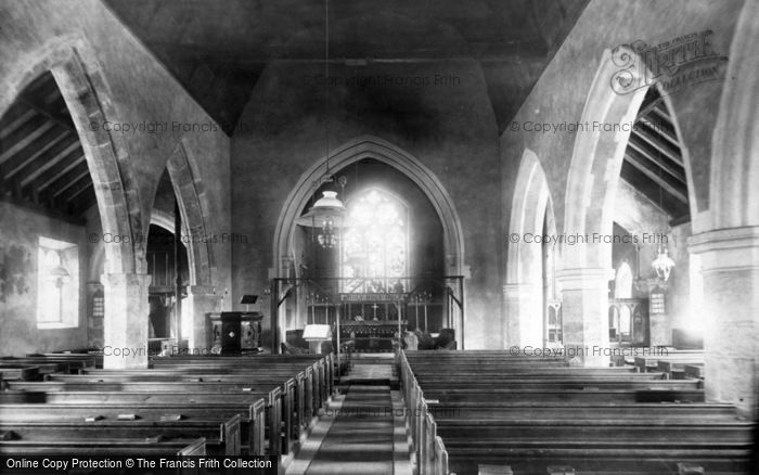 Photo of Billingshurst, St Mary's Church Interior 1896