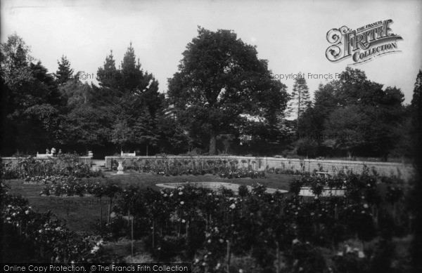 Photo of Billingshurst, Summers Place Rose Garden 1915