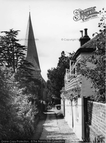 Photo of Billingshurst, The Church Approach c.1960