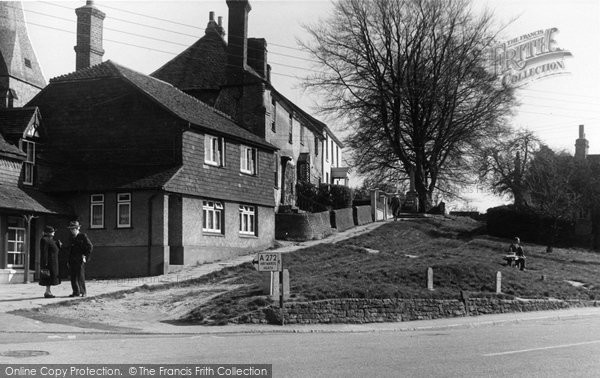 Photo of Billingshurst, the Church Slopes c1950