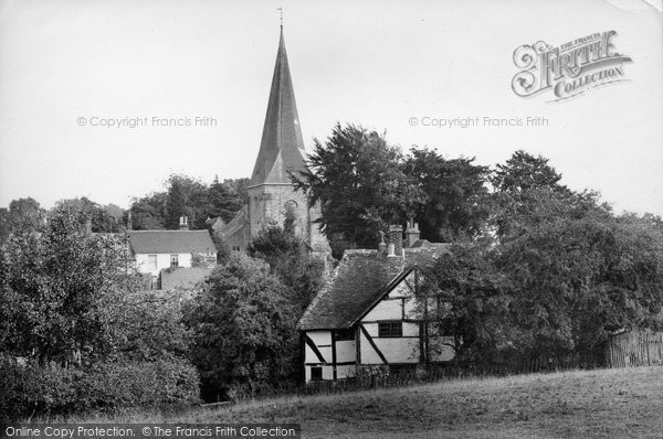 Photo of Billingshurst, The Village And St Mary's Church 1928