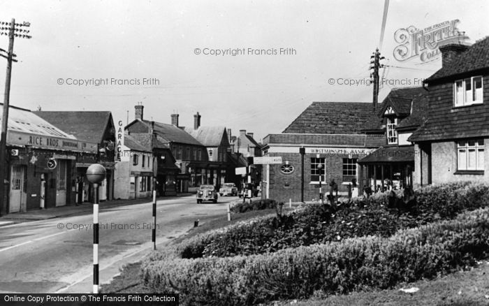 Photo of Billingshurst, The Village c.1955
