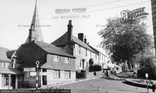 Photo of Billingshurst, The Village c.1955