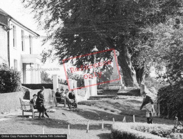 Photo of Billingshurst, The War Memorial c.1955