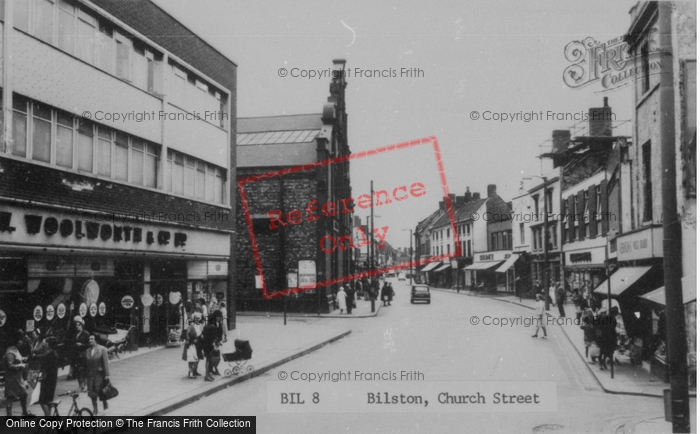 Photo of Bilston, Church Street c.1965