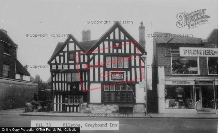 Photo of Bilston, Greyhound Inn c.1965