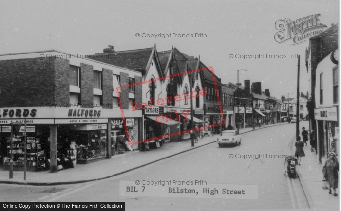 Photo of Bilston, High Street c.1965