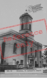 St Leonard's Church c.1965, Bilston