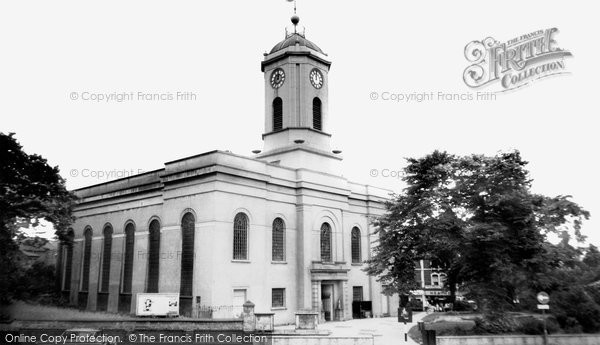 Photo of Bilston, St Leonard's Parish Church 1968