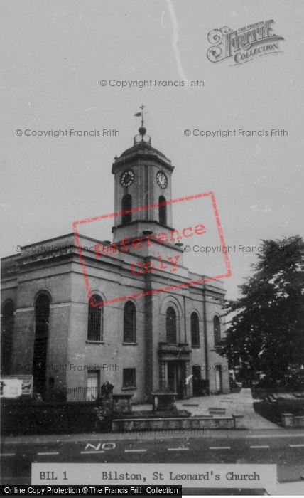 Photo of Bilston, St Leonard's Parish Church c.1968