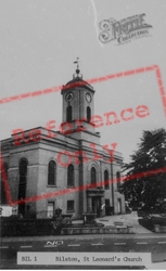 St Leonard's Parish Church c.1968, Bilston