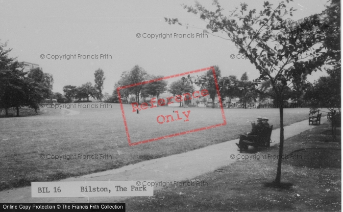 Photo of Bilston, The Park c.1965