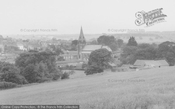 Photo of Binbrook, Church And Village c.1955