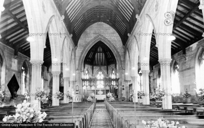 Photo of Binbrook, Church Interior c.1960