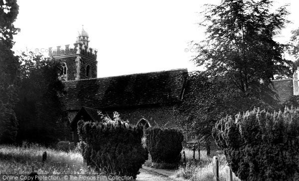 Photo of Binfield, All Saints Church c.1965