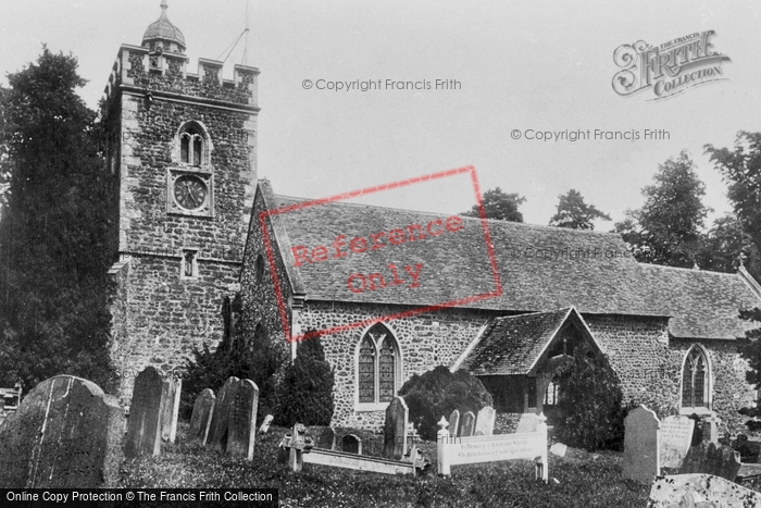 Photo of Binfield, The Church And Lychgate 1901