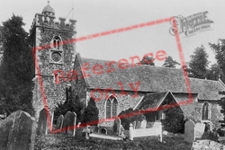 The Church And Lychgate 1901, Binfield