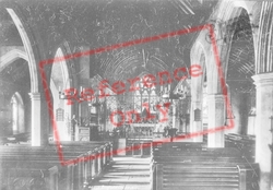 The Church Interior 1901, Binfield