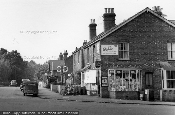Photo of Binfield, The Village Shop, Terrace Road c.1955