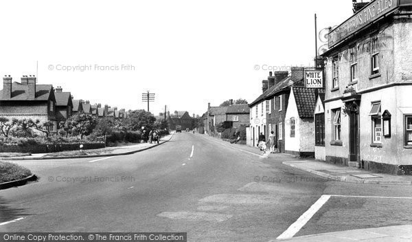 Photo of Bingham, Nottingham Road From Long Acre c.1955