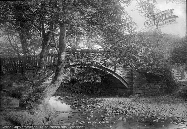 Photo of Bingley, Beck Footbridge 1894