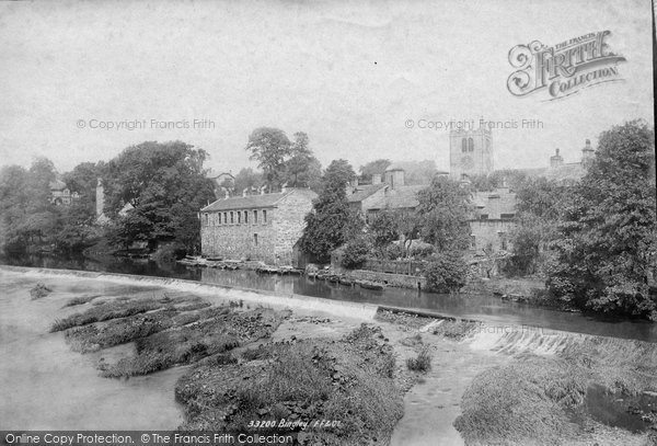 Photo of Bingley, From The Bridge 1893