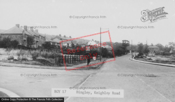 Photo of Bingley, Keighley Road c.1955
