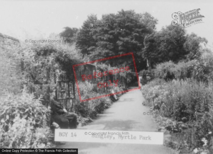 Photo of Bingley, Myrtle Park c.1955