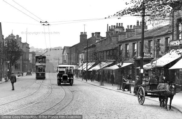 Photo of Bingley, Traffic In Main Street 1926