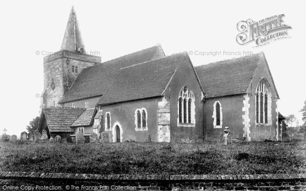 Photo of Binsted, Holy Cross Church 1907