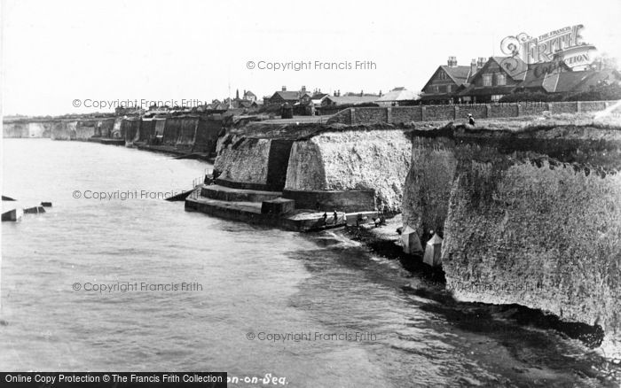 Photo of Birchington, Cliffs And Bungalows c.1930