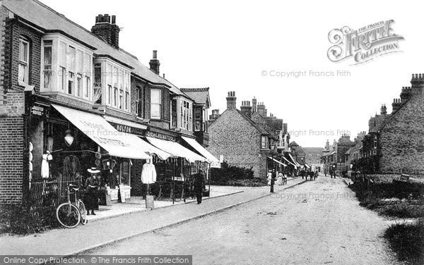 Photo of Birchington, Station Road c.1900