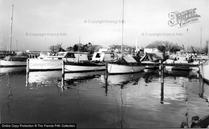 Photo of Birdham, The Moorings In The Pool c.1965