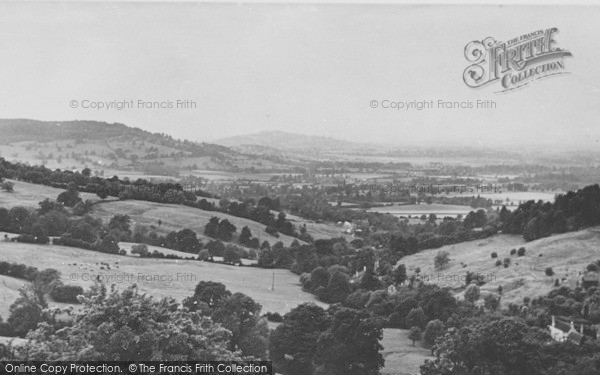 Photo of Birdlip, A View From Birdlip Hill c.1955