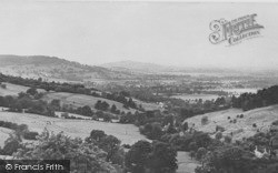 A View From Birdlip Hill c.1955, Birdlip