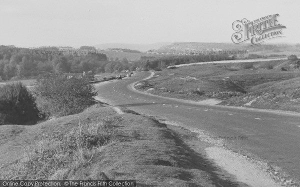 Photo of Birdlip, Cheltenham Road From Crickley Hill c.1955