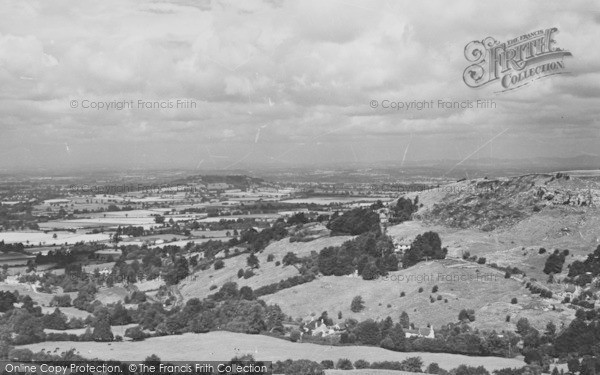 Photo of Birdlip, The Cotswold Country c.1955