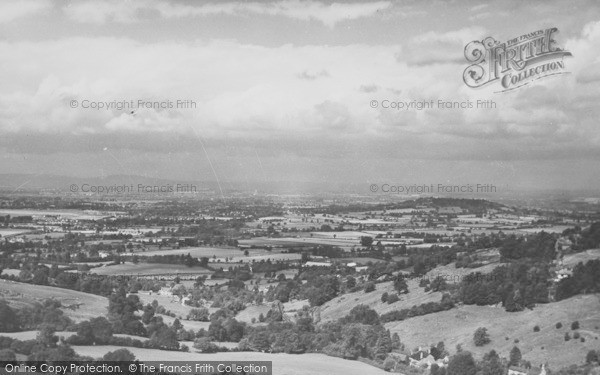 Photo of Birdlip, The Village c.1955