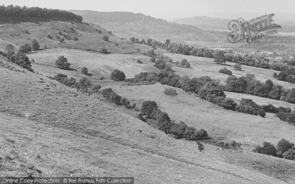 Photo of Birdlip, View From Birdlip Hill c.1955