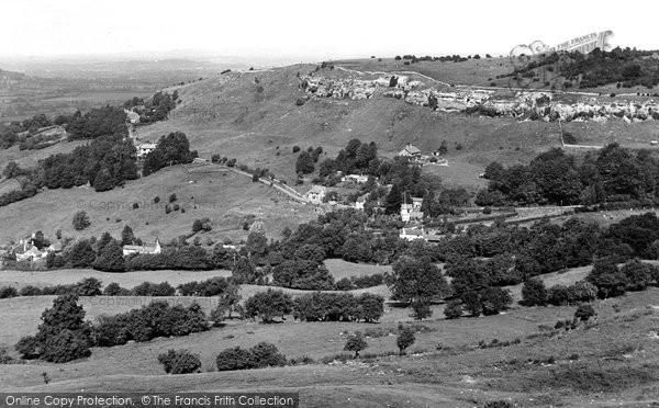 Photo of Birdlip, View From Birdlip Hill c.1955