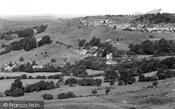 View From Birdlip Hill c.1955, Birdlip