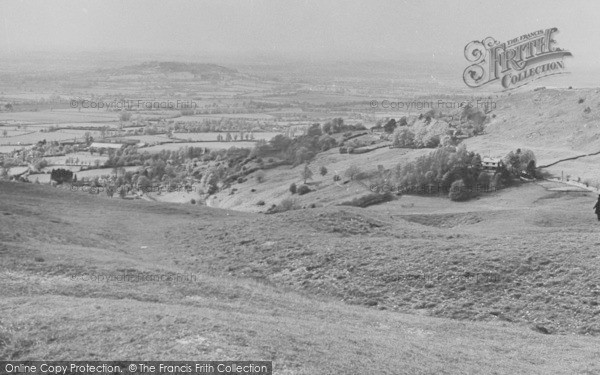 Photo of Birdlip, View Towards Gloucester c.1955