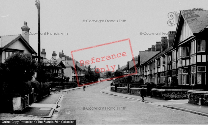 Photo of Birkenhead, Elm Road North, Prenton c.1955