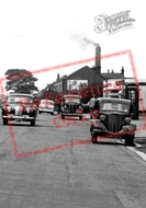 Traffic On Woodchurch Road, Prenton 1954, Birkenhead