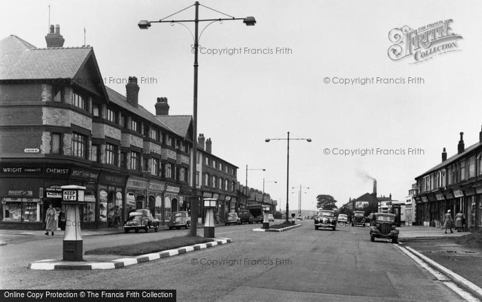 Photo of Birkenhead, Woodchurch Road, Prenton 1954