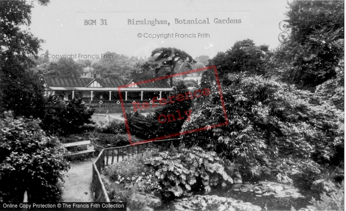Photo of Birmingham, Botanical Gardens c.1955