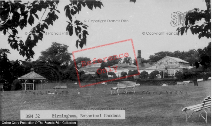 Photo of Birmingham, Botanical Gardens c.1955