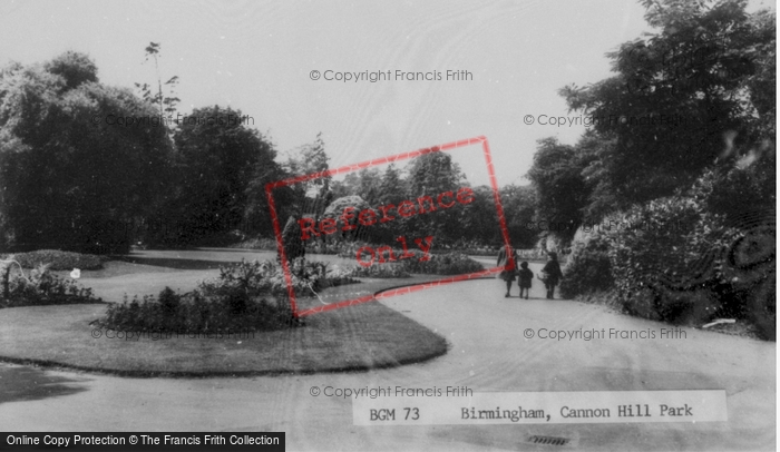 Photo of Birmingham, Cannon Hill Park c.1965