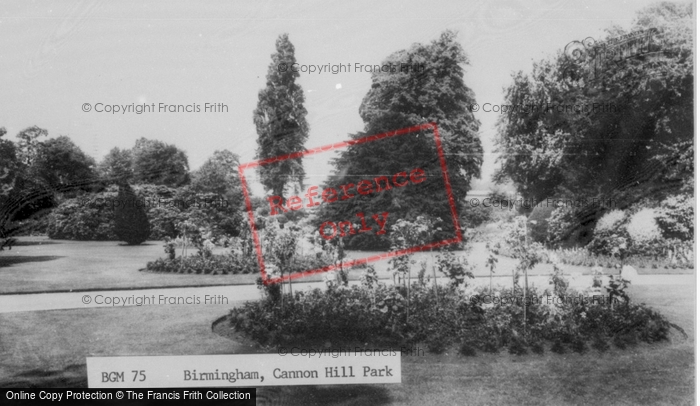 Photo of Birmingham, Cannon Hill Park c.1965
